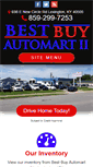 Mobile Screenshot of bestbuyautolex.com